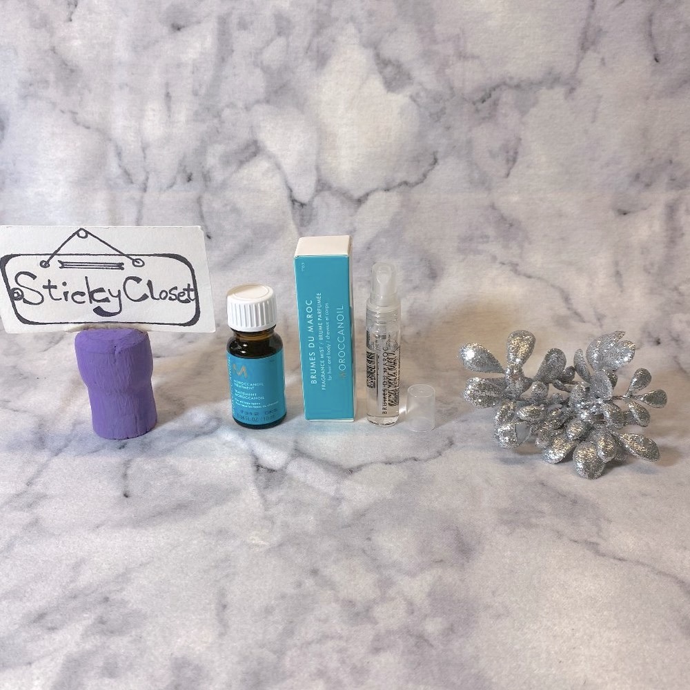 Moroccanoil Hair&Body Care Gift Set-Treatment Oil for All Hair&Body Mist-2pc-NEW